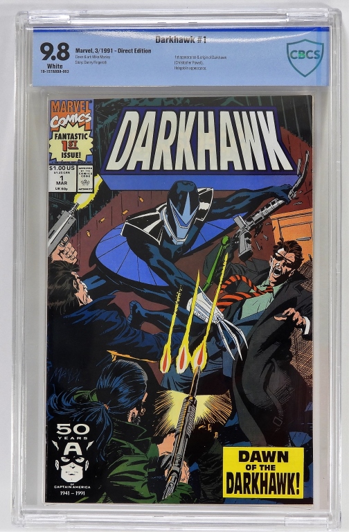 MARVEL COMICS DARKHAWK #1 CBCS
