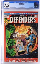 MARVEL COMICS DEFENDERS #1 CGC