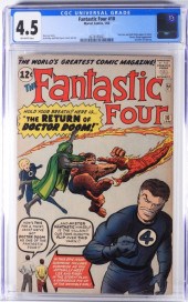MARVEL COMICS FANTASTIC FOUR #