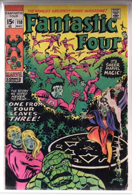 MARVEL COMICS FANTASTIC FOUR #110