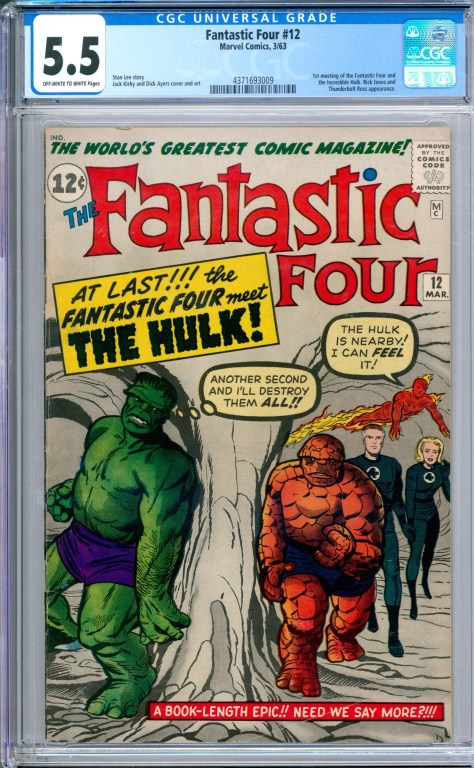 MARVEL COMICS FANTASTIC FOUR #12