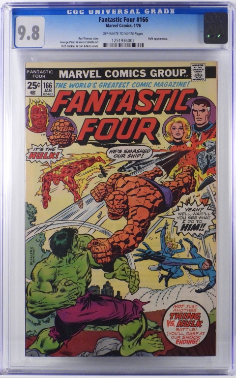 MARVEL COMICS FANTASTIC FOUR #166