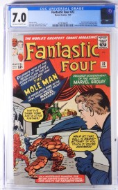 MARVEL COMICS FANTASTIC FOUR #