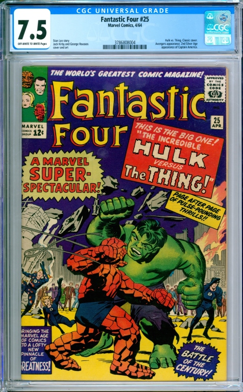 MARVEL COMICS FANTASTIC FOUR #25