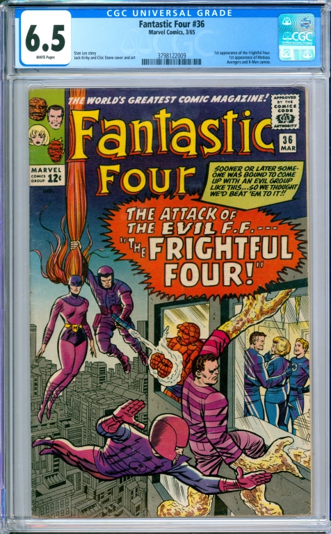 MARVEL COMICS FANTASTIC FOUR #36