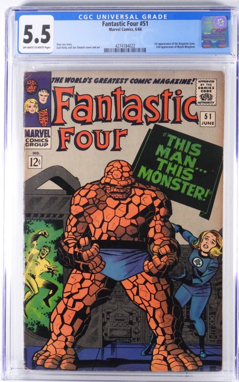 MARVEL COMICS FANTASTIC FOUR #51