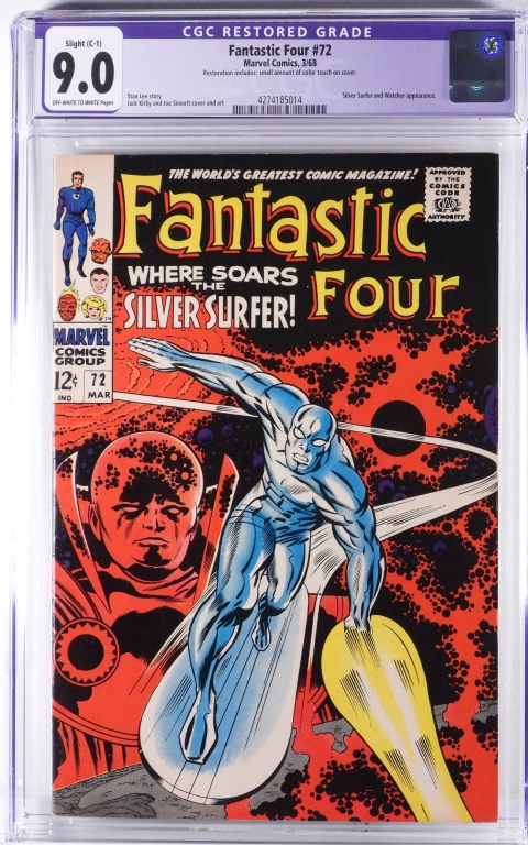 MARVEL COMICS FANTASTIC FOUR #72