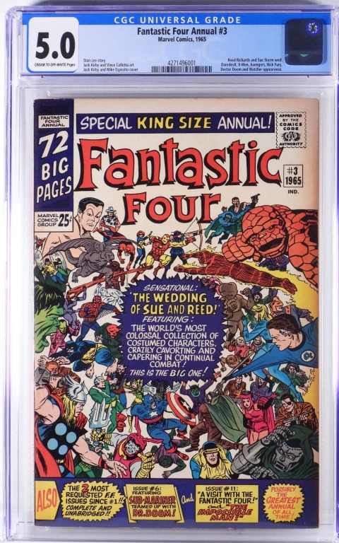 MARVEL COMICS FANTASTIC FOUR ANNUAL