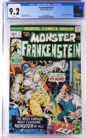 MARVEL COMICS FRANKENSTEIN #1