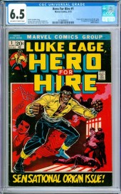 MARVEL COMICS HERO FOR HIRE #1