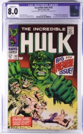 MARVEL COMICS INCREDIBLE HULK