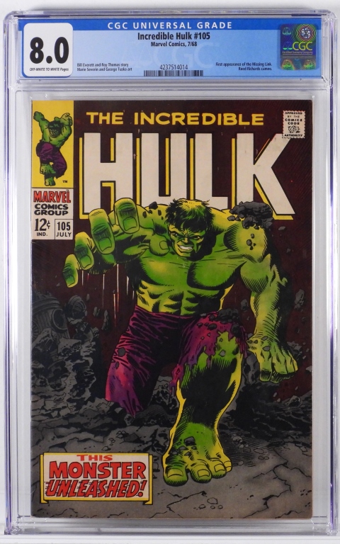 MARVEL COMICS INCREDIBLE HULK