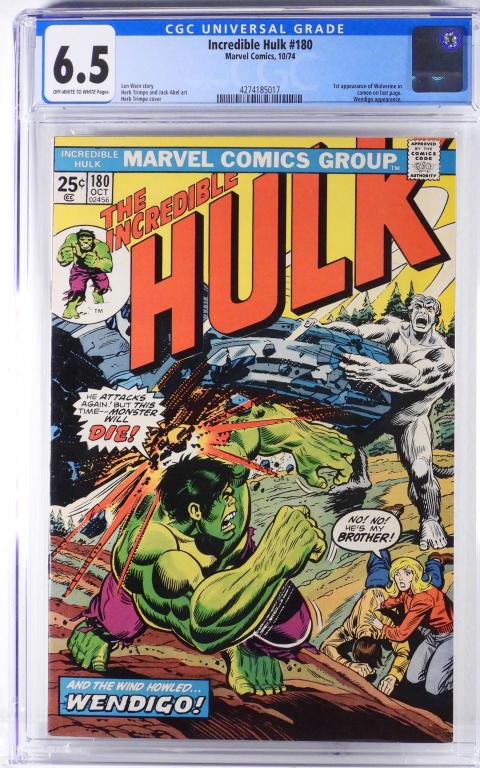 MARVEL COMICS INCREDIBLE HULK