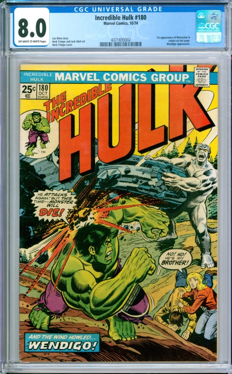 MARVEL COMICS INCREDIBLE HULK