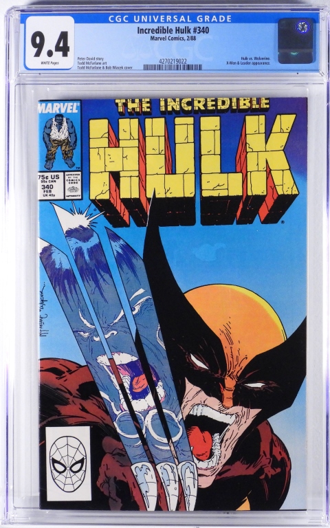 MARVEL COMICS INCREDIBLE HULK