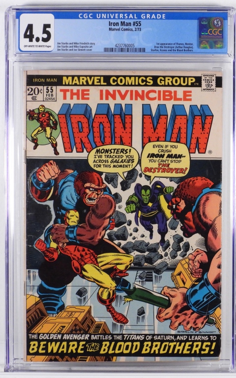 MARVEL COMICS IRON MAN #55 CGC