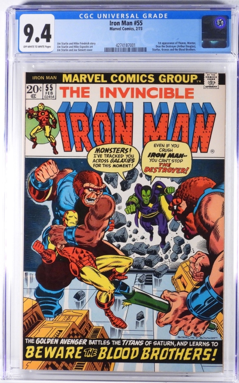 MARVEL COMICS IRON MAN #55 CGC