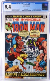 MARVEL COMICS IRON MAN #55 CGC