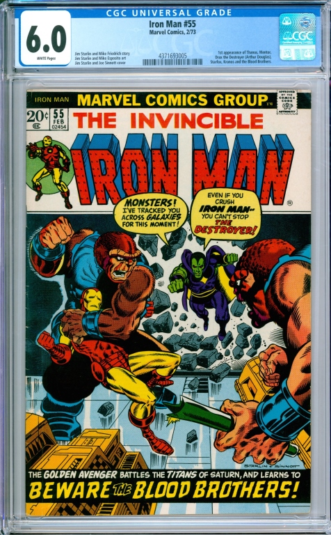 MARVEL COMICS IRON MAN #55 CGC