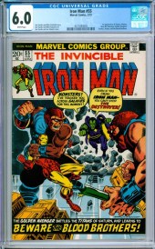 MARVEL COMICS IRON MAN #55 CGC
