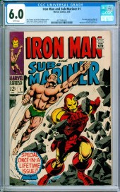 MARVEL COMICS IRON MAN AND SUB
