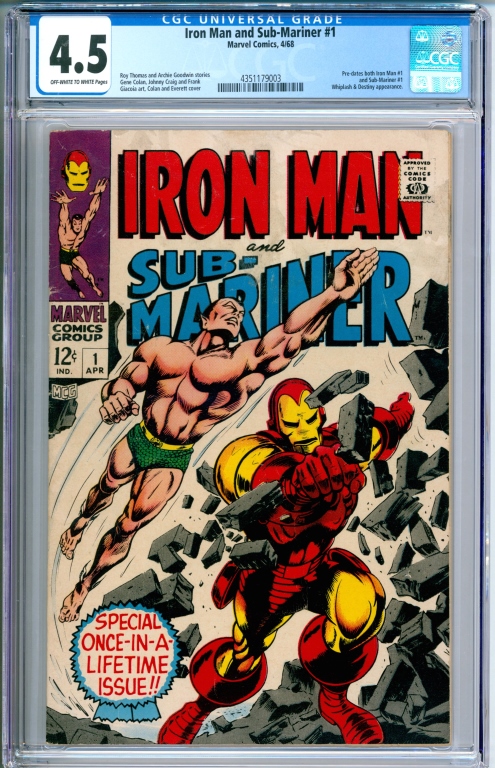 MARVEL COMICS IRON MAN AND