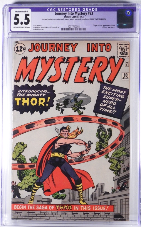MARVEL COMICS JOURNEY INTO