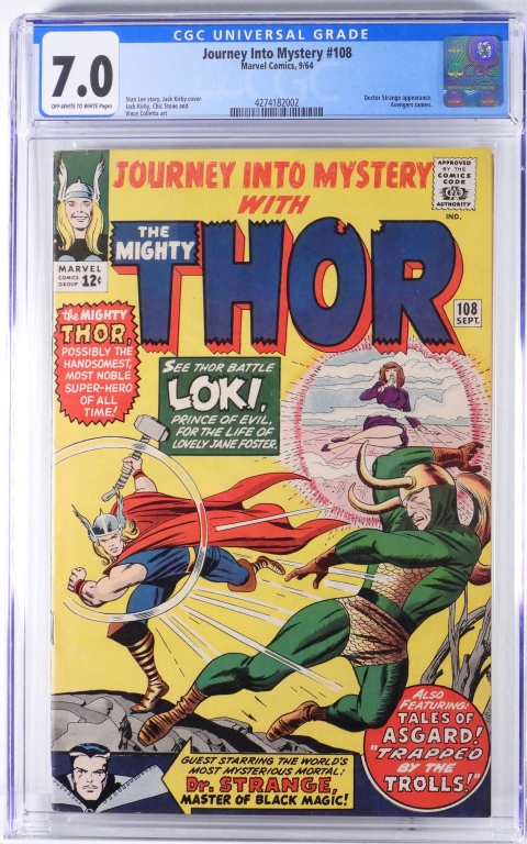 MARVEL COMICS JOURNEY INTO