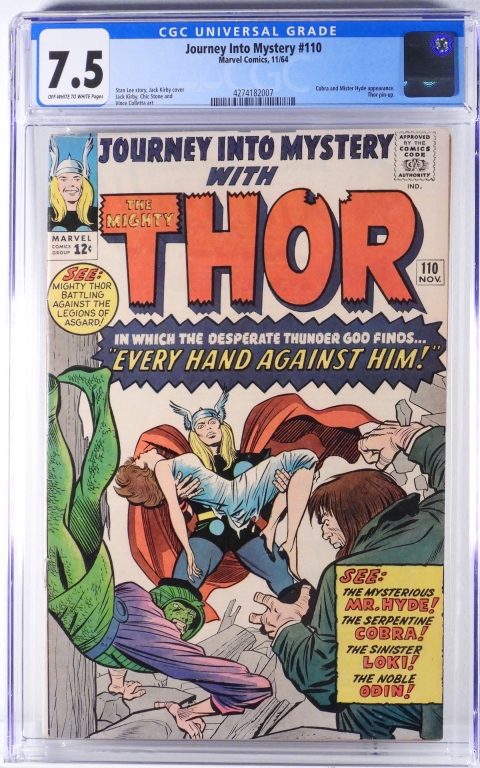MARVEL COMICS JOURNEY INTO