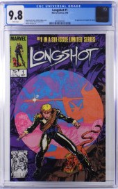 MARVEL COMICS LONGSHOT #1 CGC
