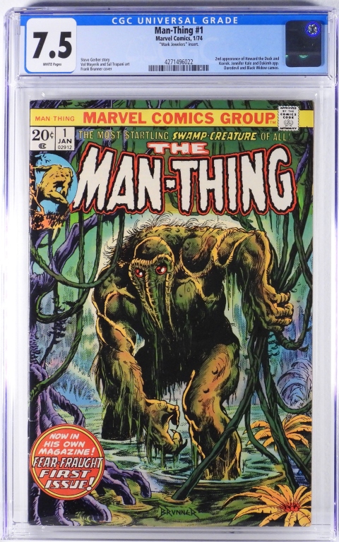 MARVEL COMICS MAN-THING #1 CGC