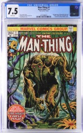 MARVEL COMICS MAN-THING #1 CGC