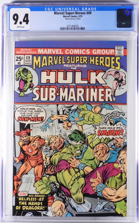 MARVEL COMICS MARVEL SUPER-HEROES