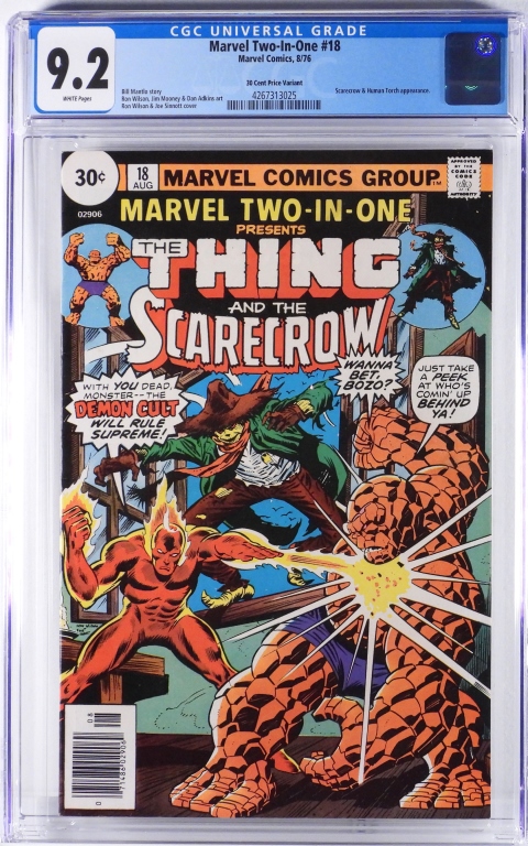 MARVEL COMICS MARVEL TWO-IN-ONE #18
