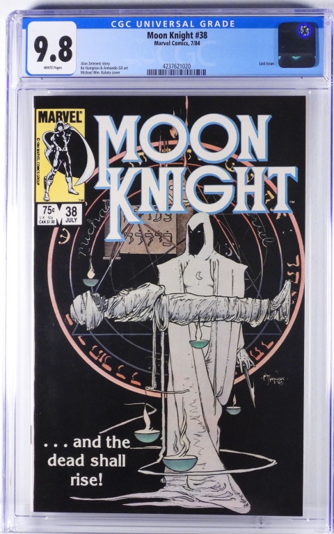 MARVEL COMICS MOON KNIGHT #38 CGC