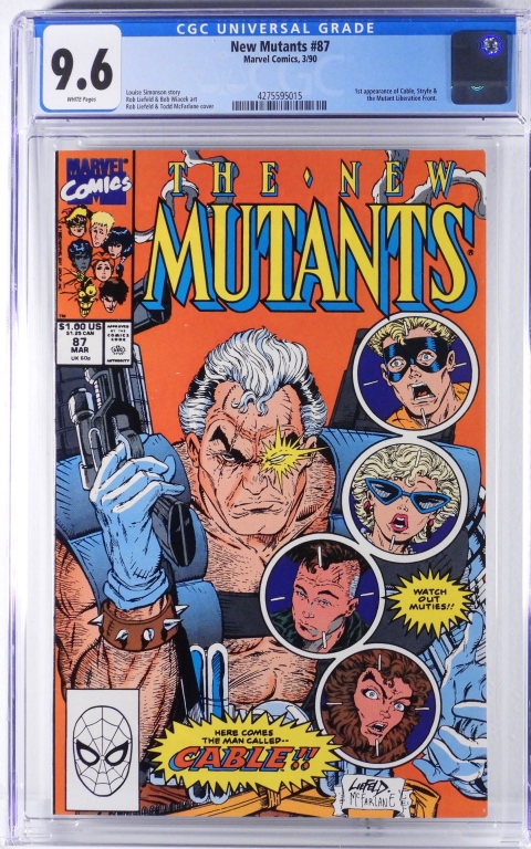 MARVEL COMICS NEW MUTANTS #87 CGC