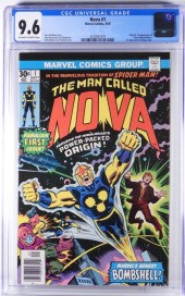 MARVEL COMICS NOVA #1 CGC 9.6