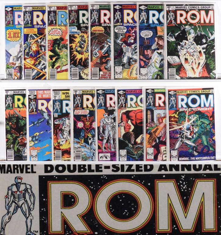 MARVEL COMICS ROM #1-#75 &