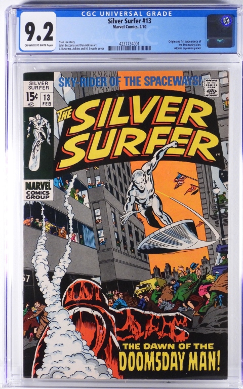 MARVEL COMICS SILVER SURFER #13 CGC