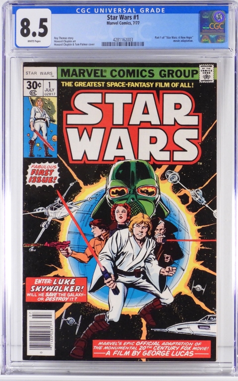 MARVEL COMICS STAR WARS #1 CGC
