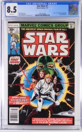 MARVEL COMICS STAR WARS #1 CGC
