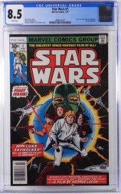 MARVEL COMICS STAR WARS #1 CGC