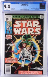 MARVEL COMICS STAR WARS #1 CGC