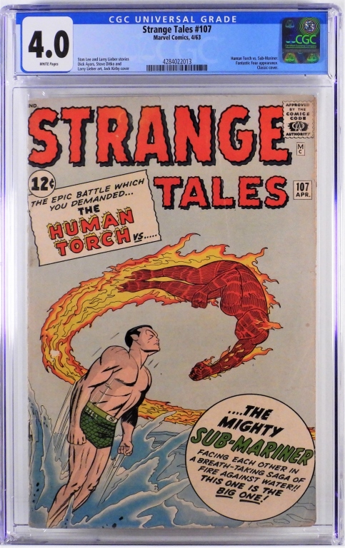 MARVEL COMICS STRANGE TALES #107