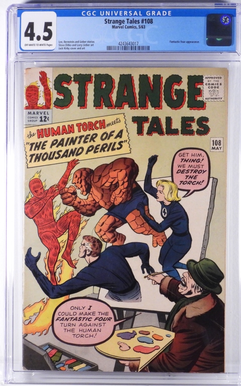 MARVEL COMICS STRANGE TALES #108