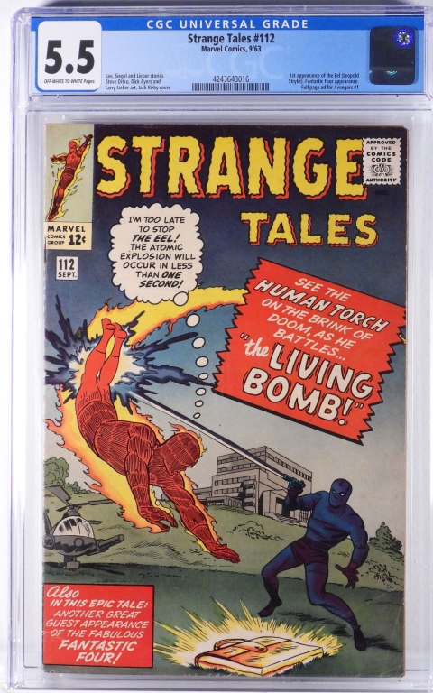 MARVEL COMICS STRANGE TALES #112