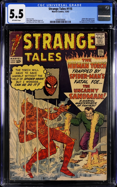 MARVEL COMICS STRANGE TALES #115
