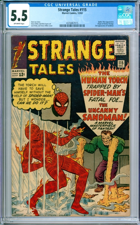 MARVEL COMICS STRANGE TALES #115