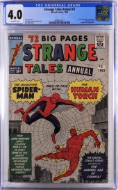 MARVEL COMICS STRANGE TALES AN