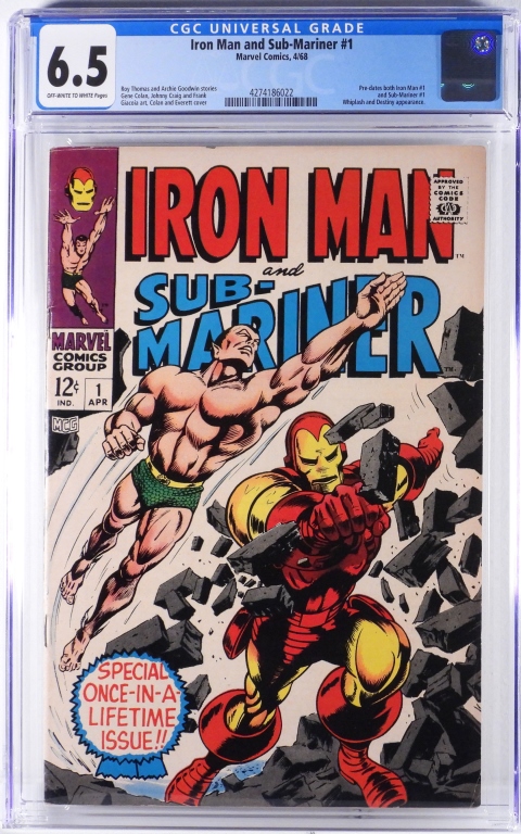 MARVEL COMICS SUB-MARINER #1 CGC